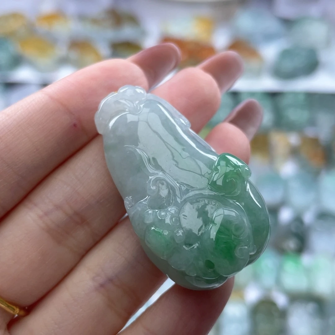 颈饰未镶嵌翡翠貔貅27