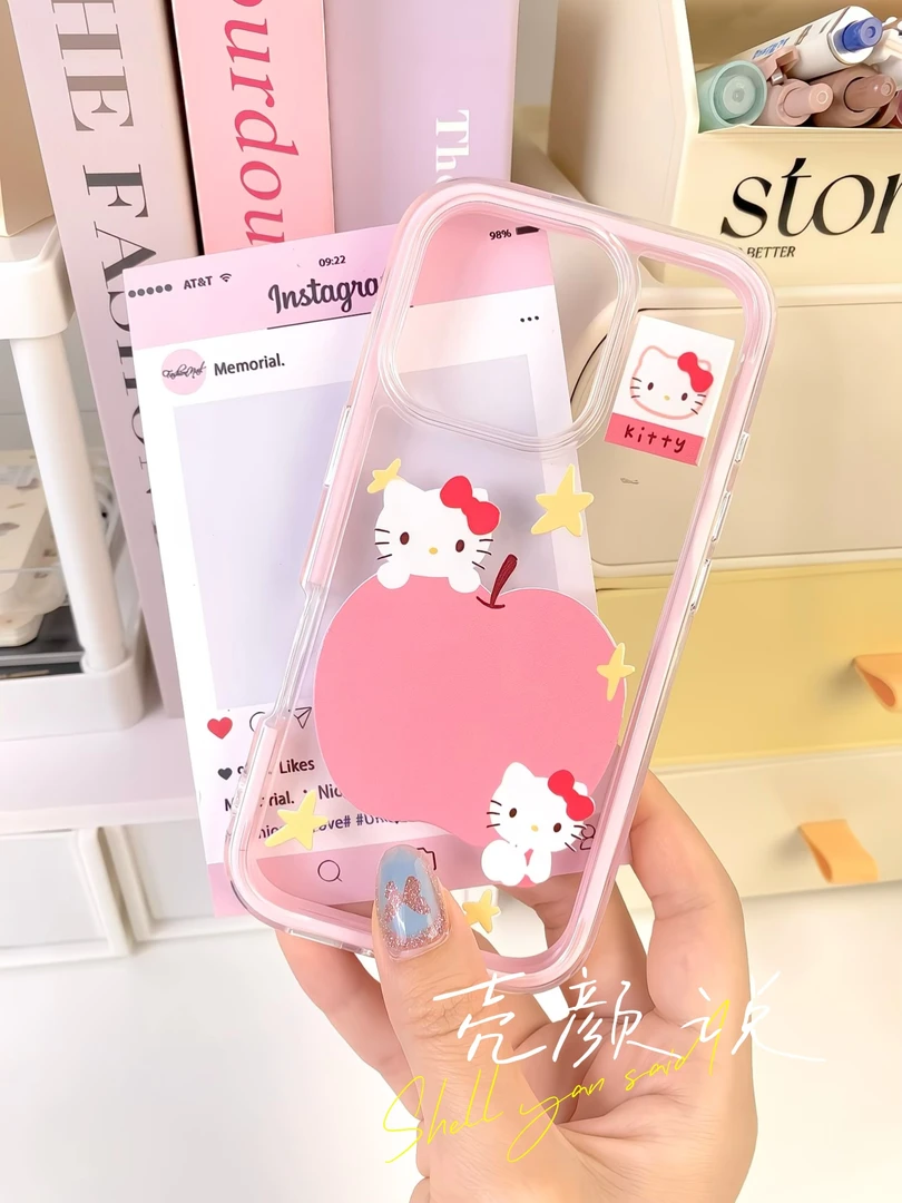 【大苹果kt】适用苹果16promax手机壳iphone15/14可爱13/12女11