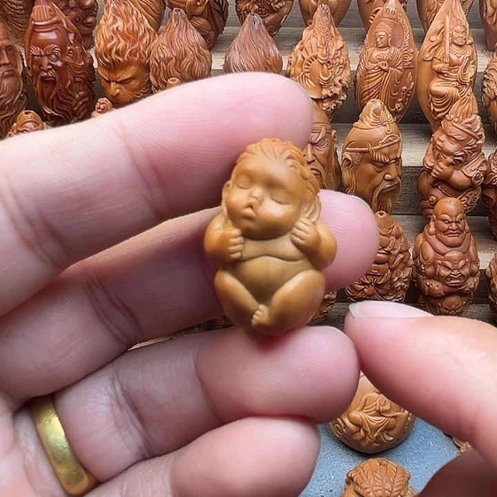 橄榄核吊坠19天使