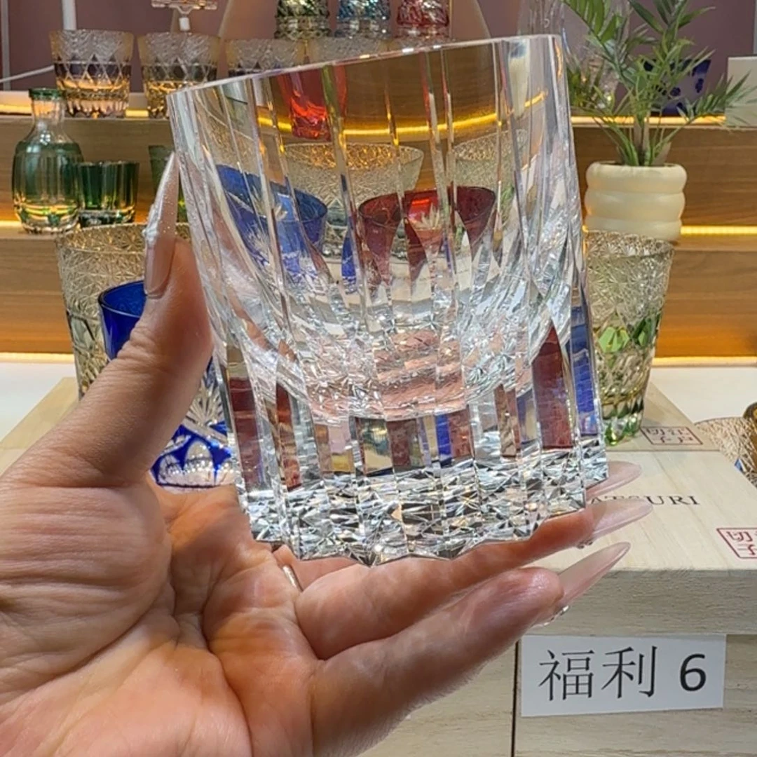 手柄款水晶玻璃水晶杯