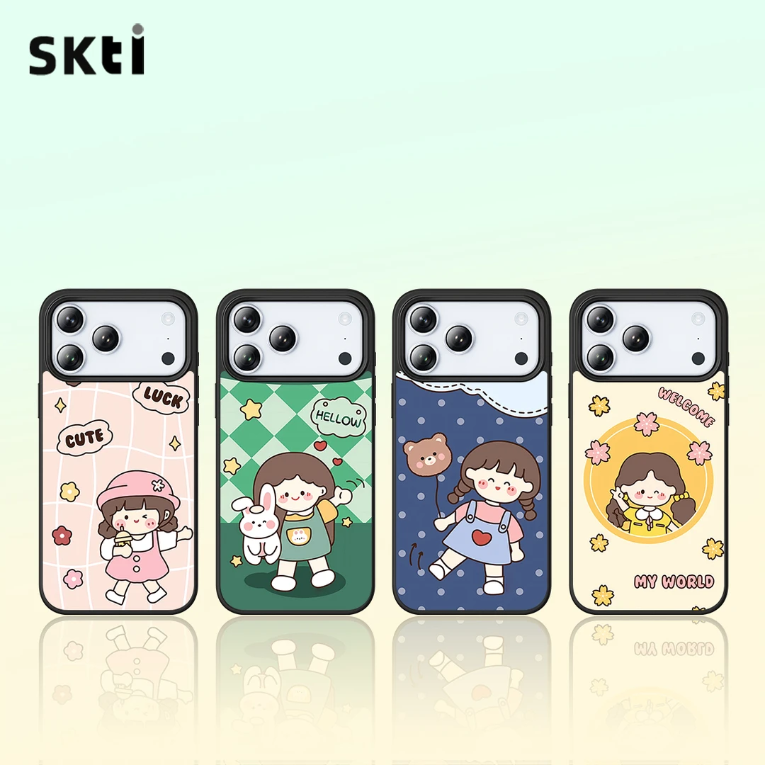 新款鎏金手机壳适用苹果17PM磁吸iPhone16潮流女款可爱磨砂壳防摔