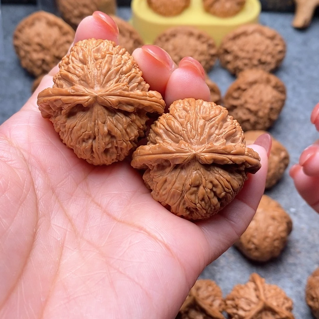 文玩核桃把件9****歸精品白狮子41全品