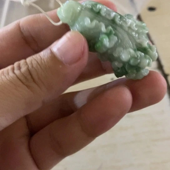 九***云翡翠未镶嵌颈饰翡翠挂件11111