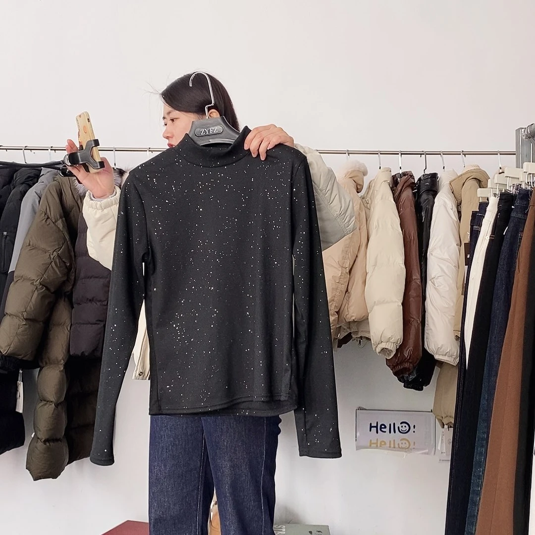 130斤以内半高领打底