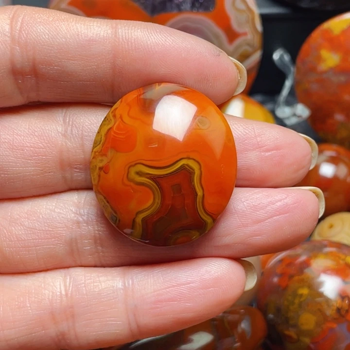 玛瑙/玉髓战国红玛瑙挂件未镶嵌唐*哥