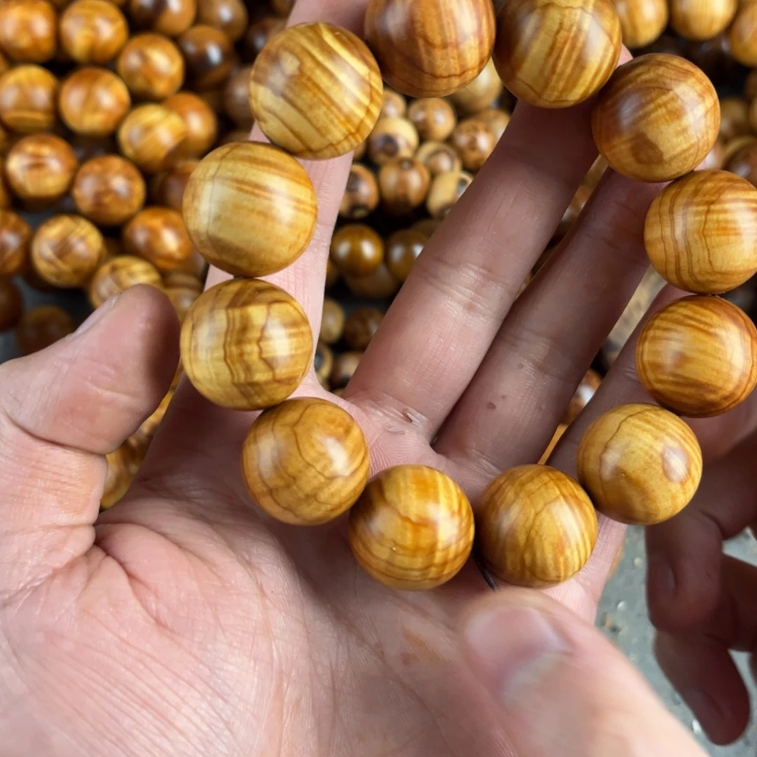 手串/手链柏木（崖柏）2.0爆满龙胆水波