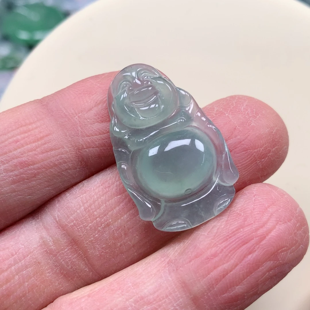 颈饰未镶嵌翡翠天然缅甸翡翠A货