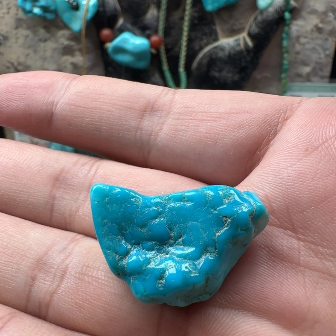 憨****未镶嵌绿松石珠宝奇石