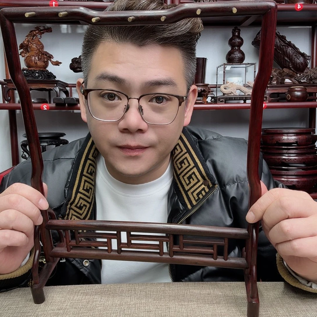 微凹黄檀工艺品底座