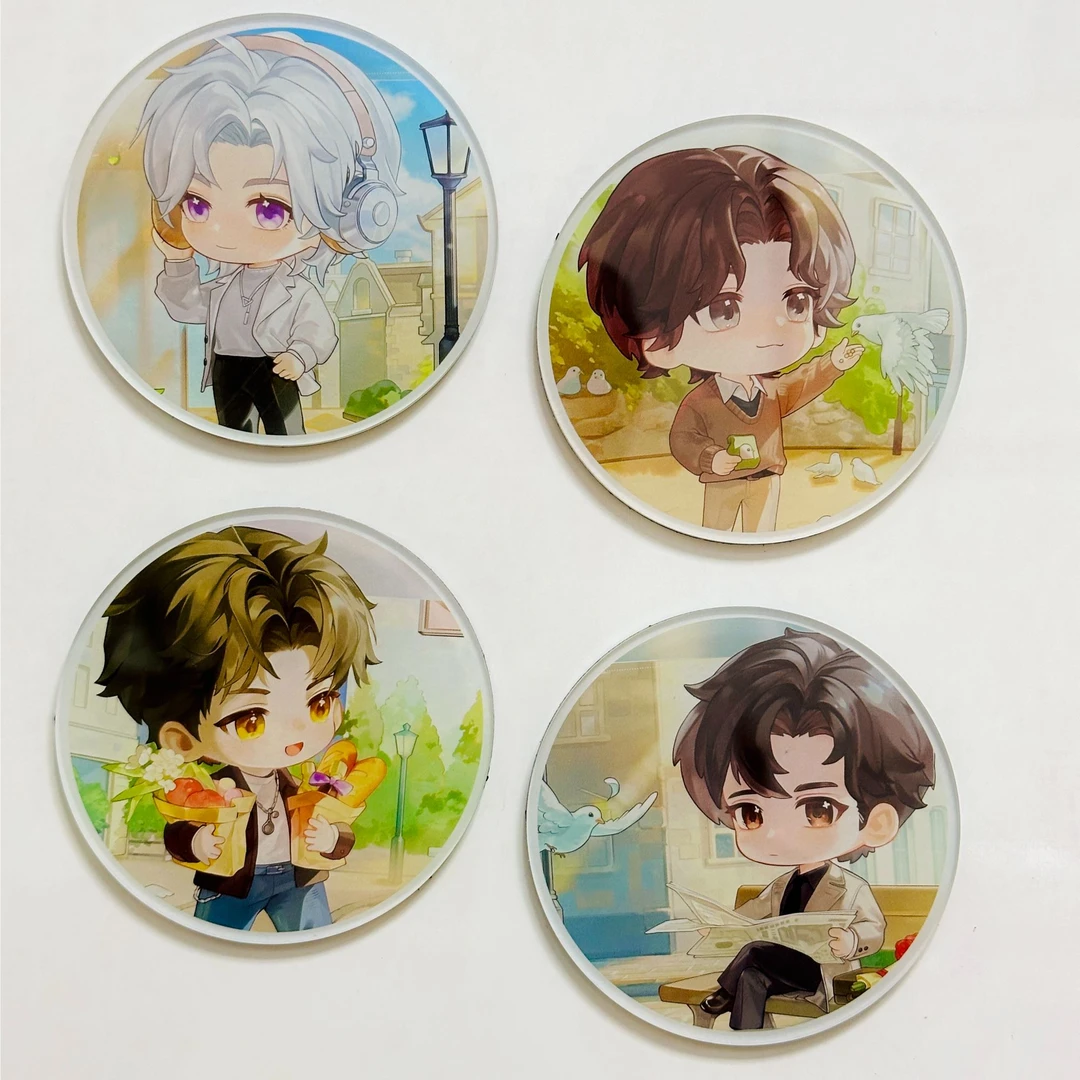 【全新系列产品】世外 心动系列 异型冰箱贴 正比 Q版 高清 四哥