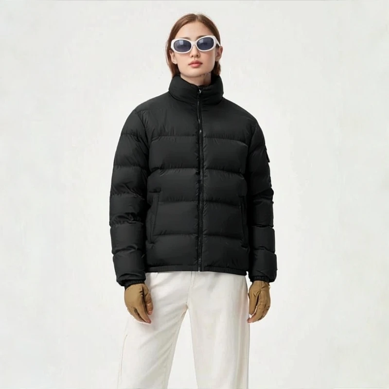 2025新款男女款男款情侣款立领休闲羽绒服