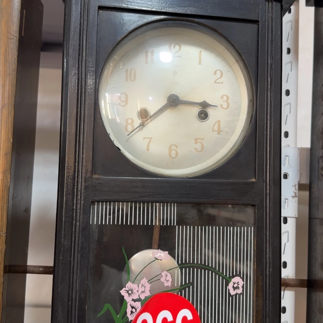 有机玻璃北极星挂钟15天黑色