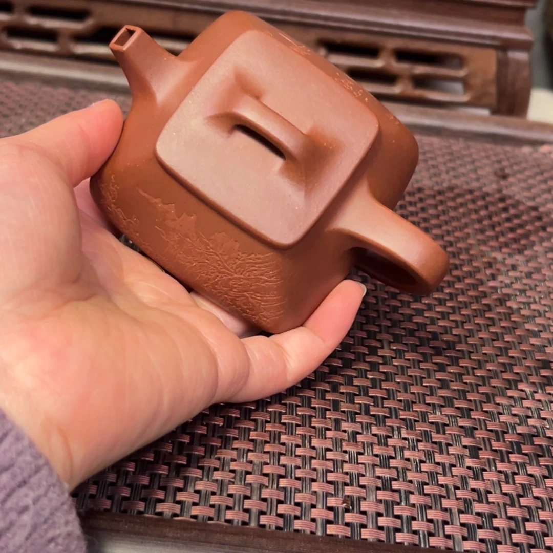 紫砂茶壶倪全手石瓢