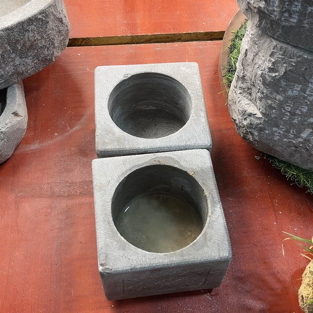 石头天然石头花盆