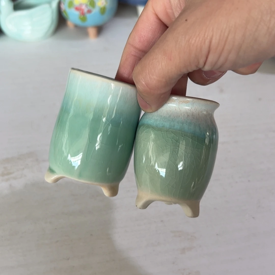 陶瓷多肉小花盆@@1946