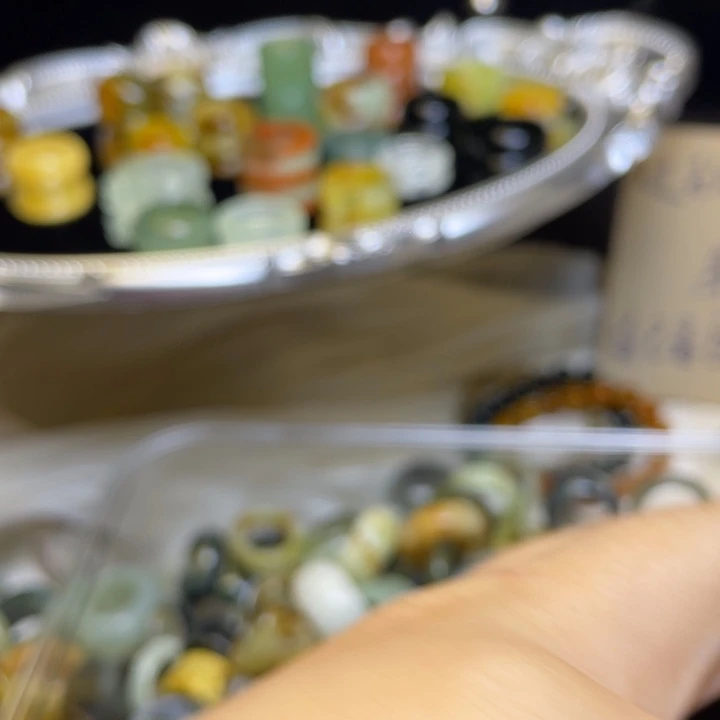 C***O蛇纹石玉合金戒指