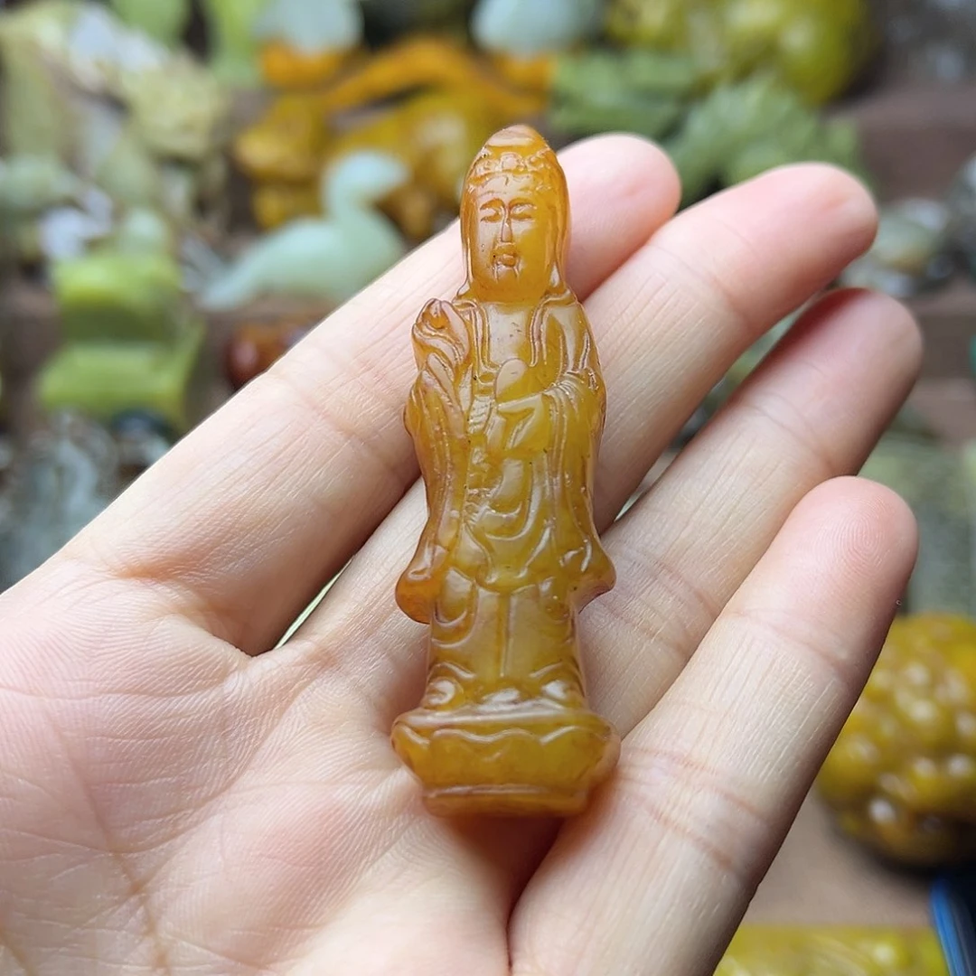 白玉菩提吊坠1。。