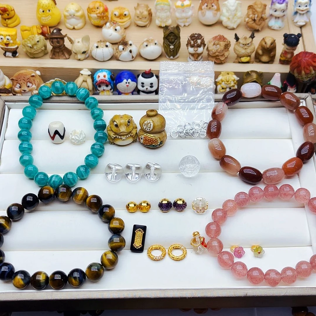 其他鹿骨手工打磨配饰