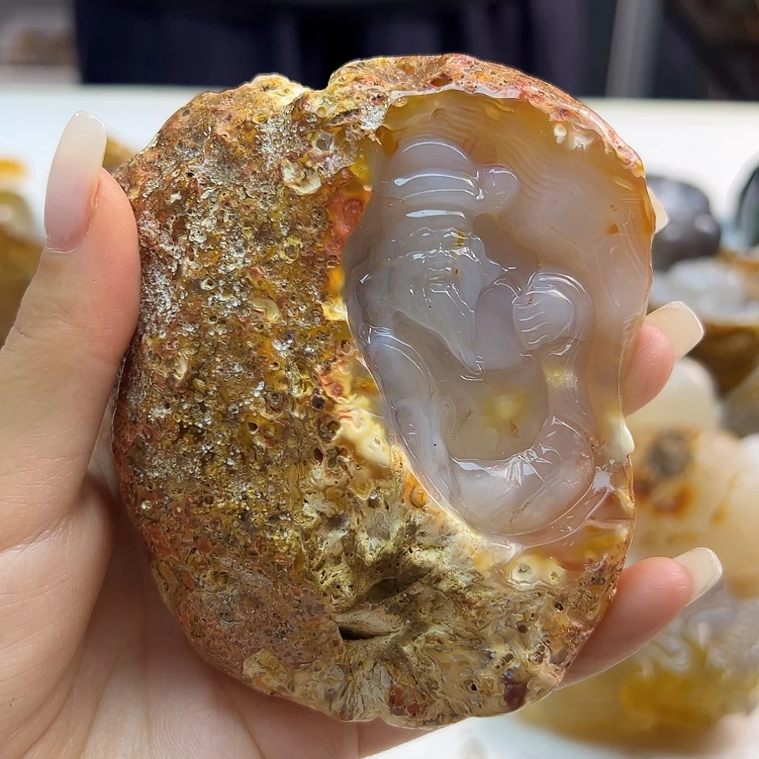 玛瑙/玉髓未镶嵌颈饰