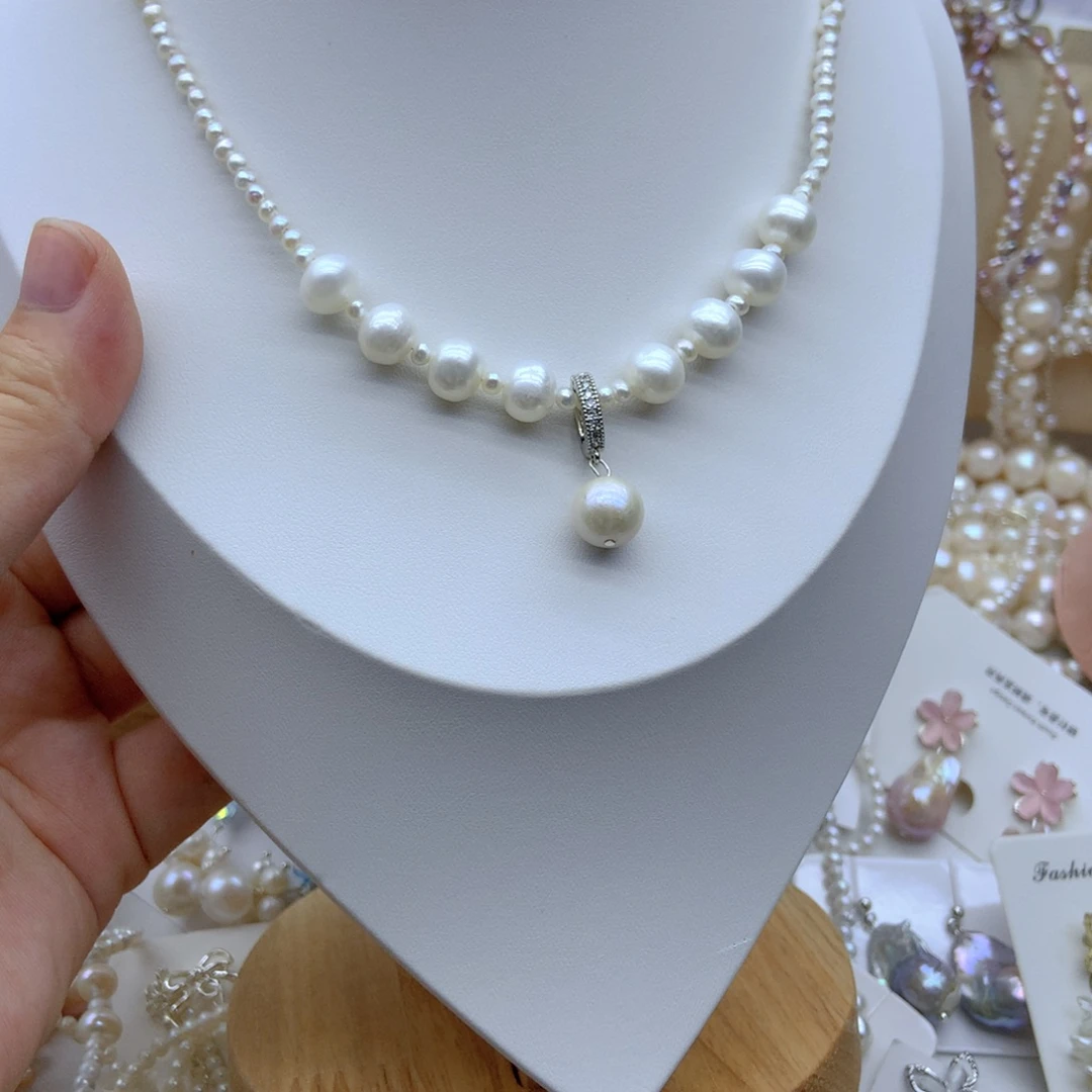 淡水珍珠未镶嵌耳饰