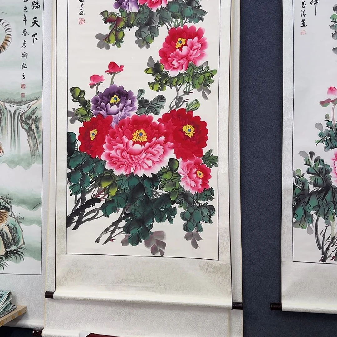 纯手绘国画作品作品
