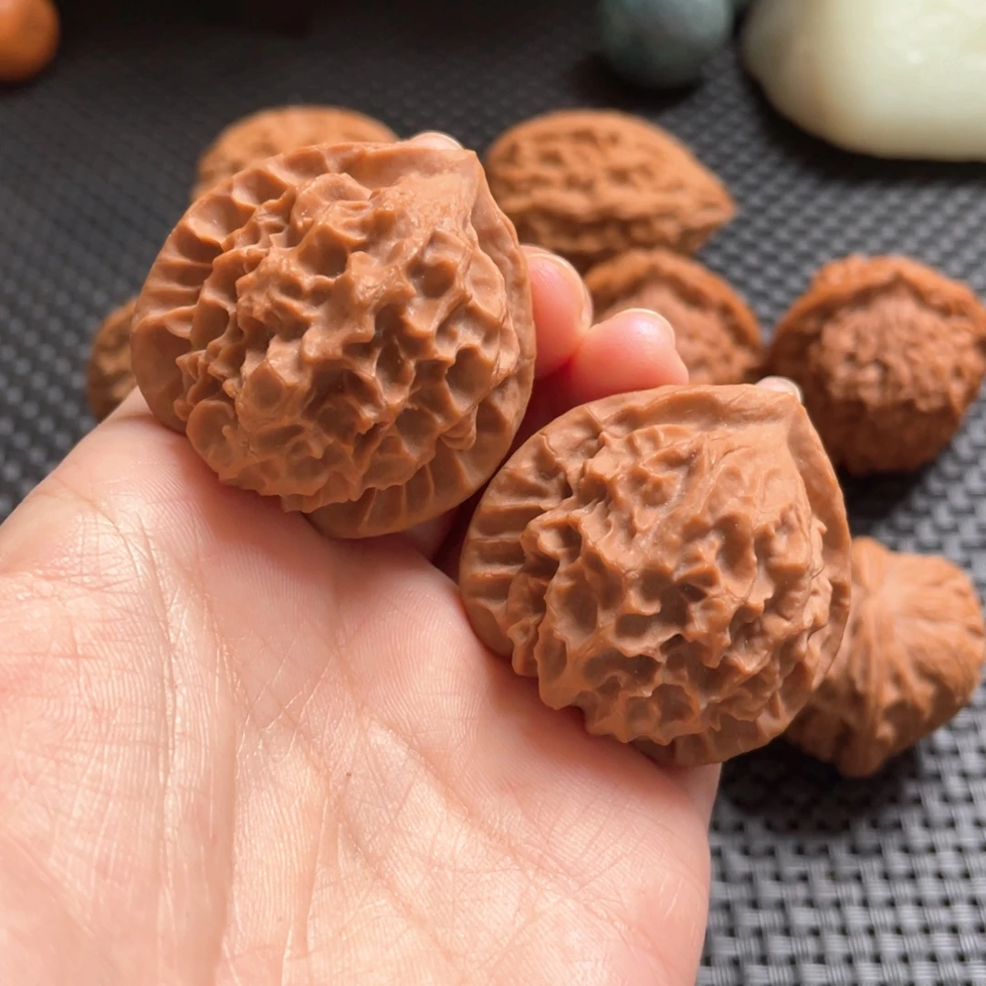 吊坠文玩核桃龙鳞纹39+微修