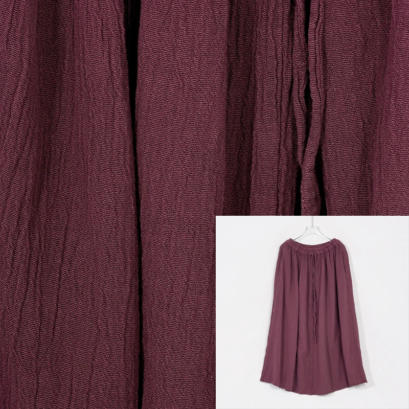 【蓉哥出品】稀疏亚麻半裙J47