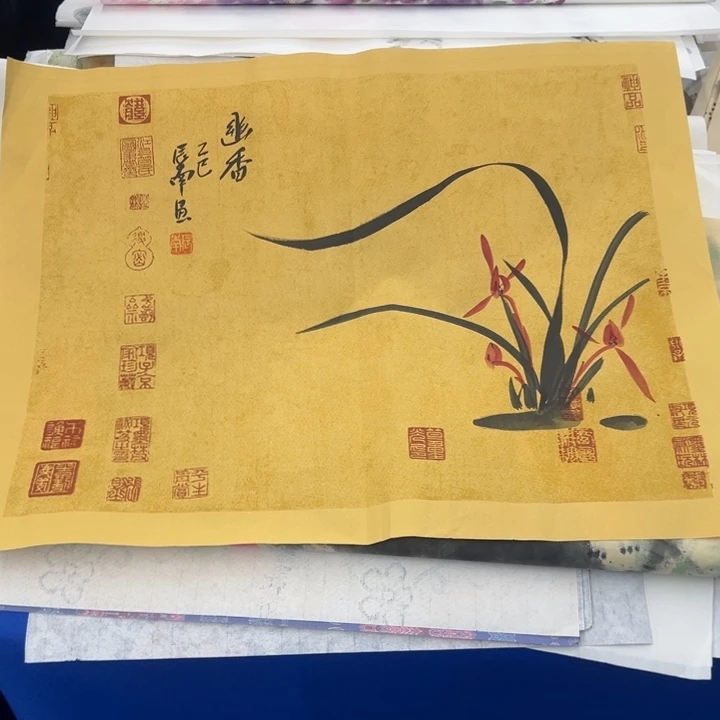国画国画纯手绘作品