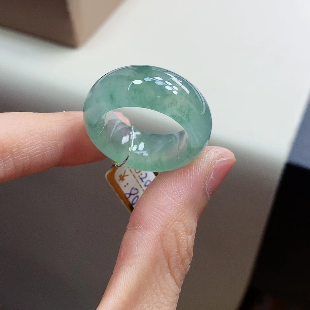 未镶嵌戒指翡翠20-21号