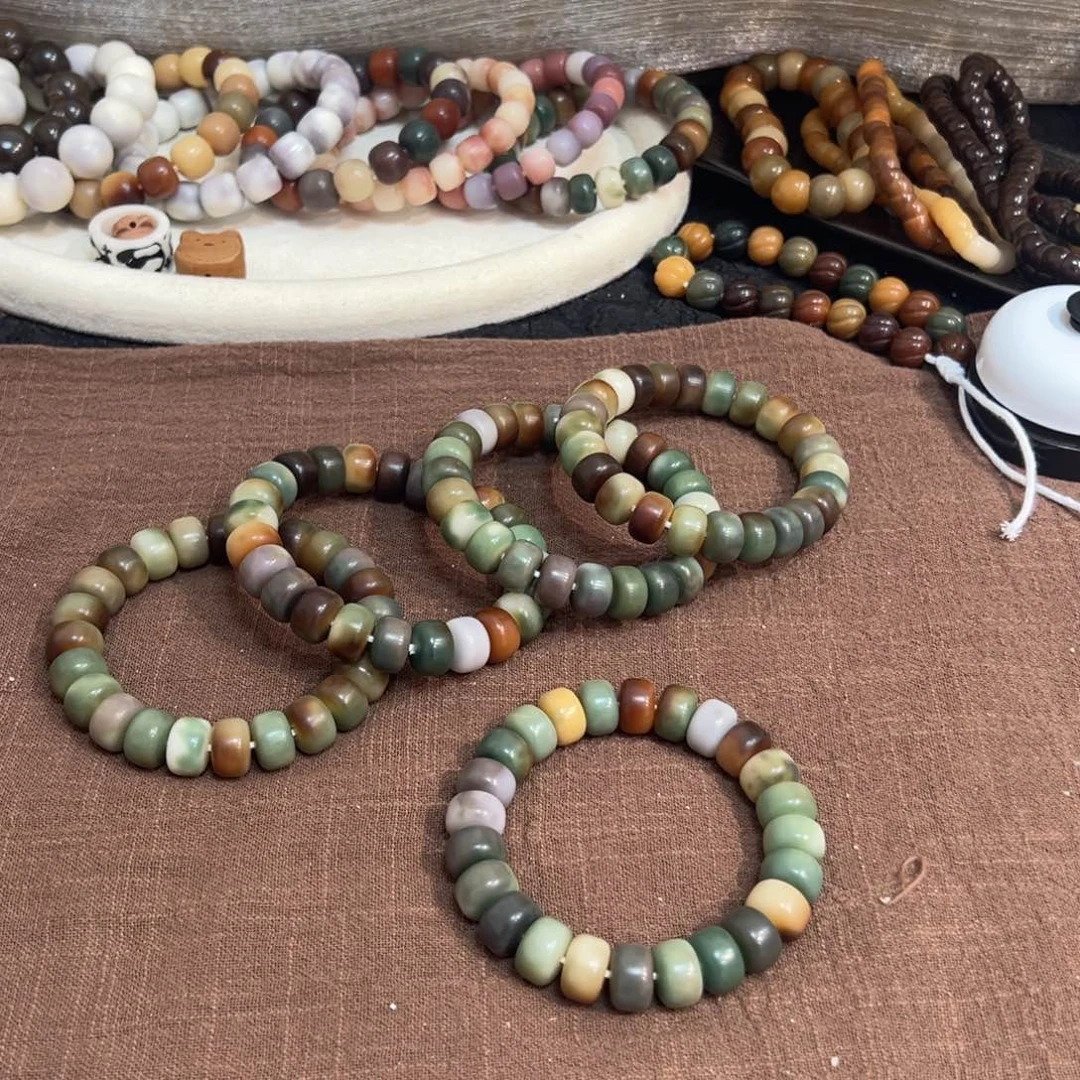 菩提根/象牙果吊坠野玫瑰卡14微瑕