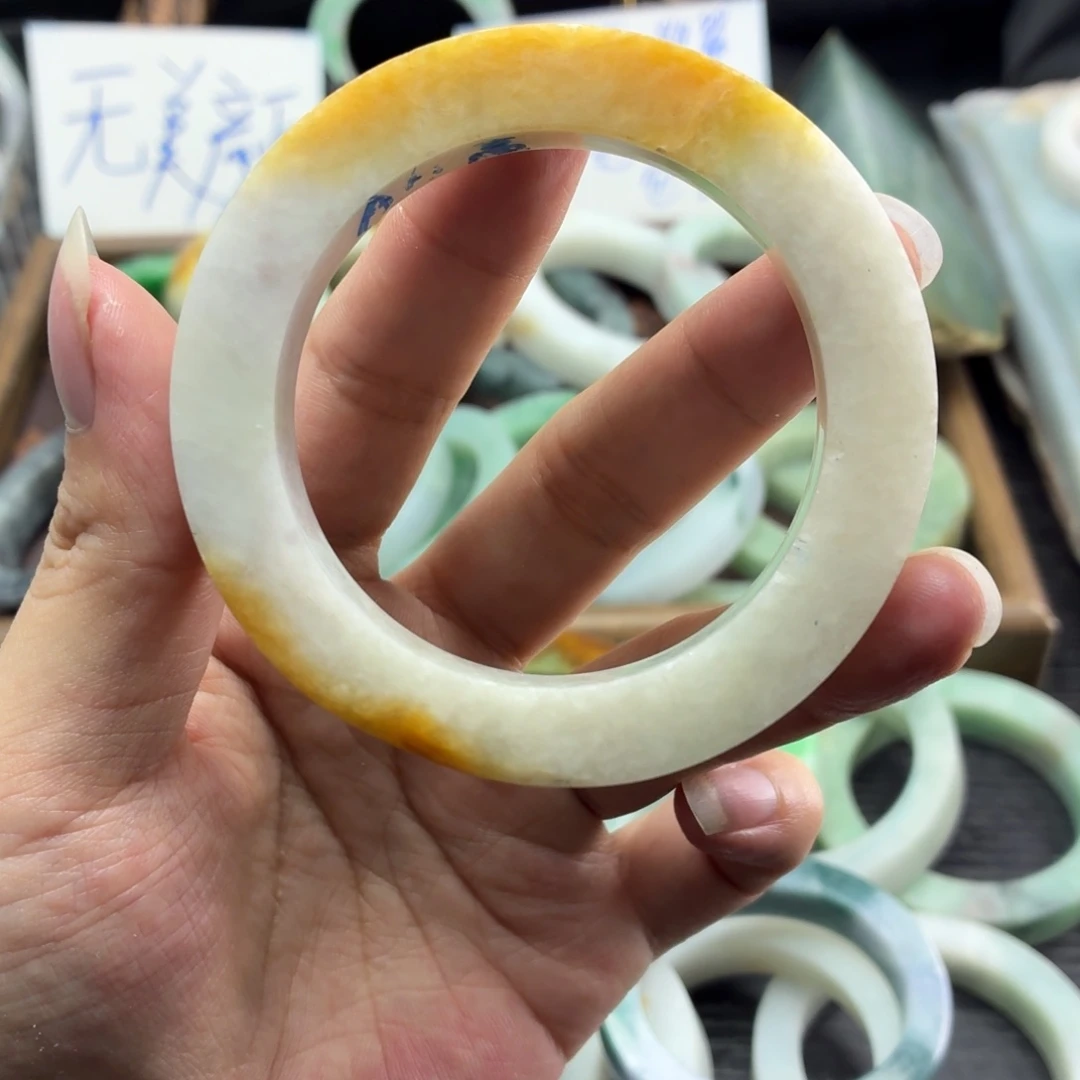 定制翡翠未镶嵌缅甸翡翠A货手镯毛胚定制