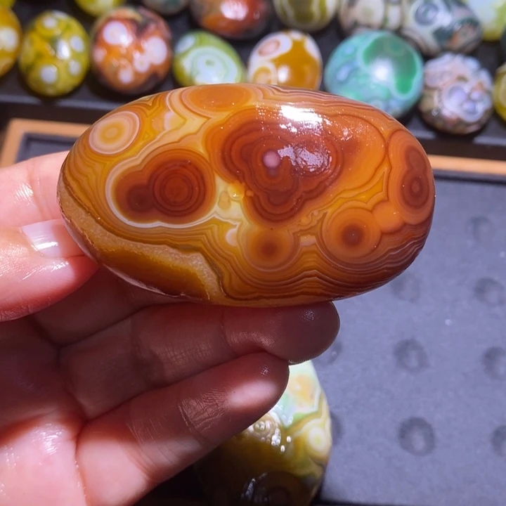 未镶嵌玛瑙/玉髓珠宝半成品24