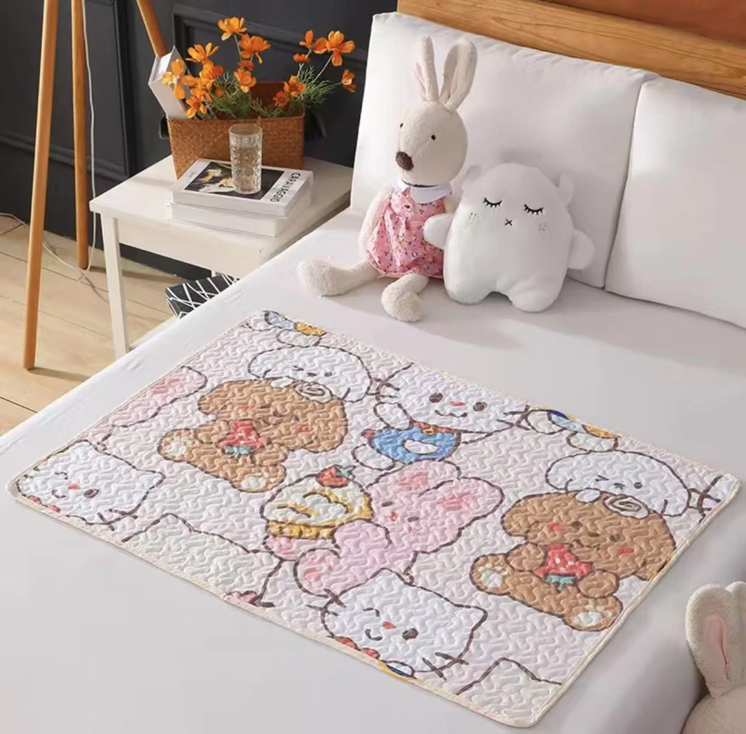 可洗姨妈垫婴儿卡通床垫学生宿舍例假防侧漏专用月经垫