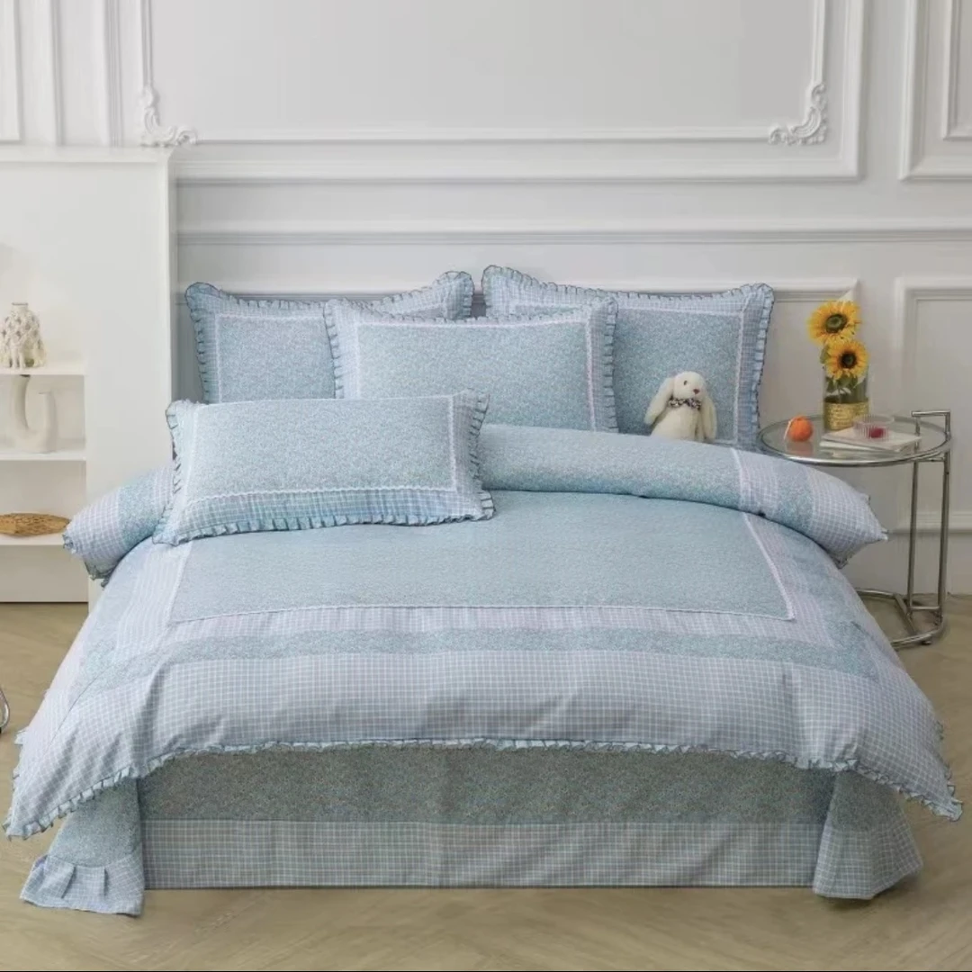 精品高端四件套--芳华蓝