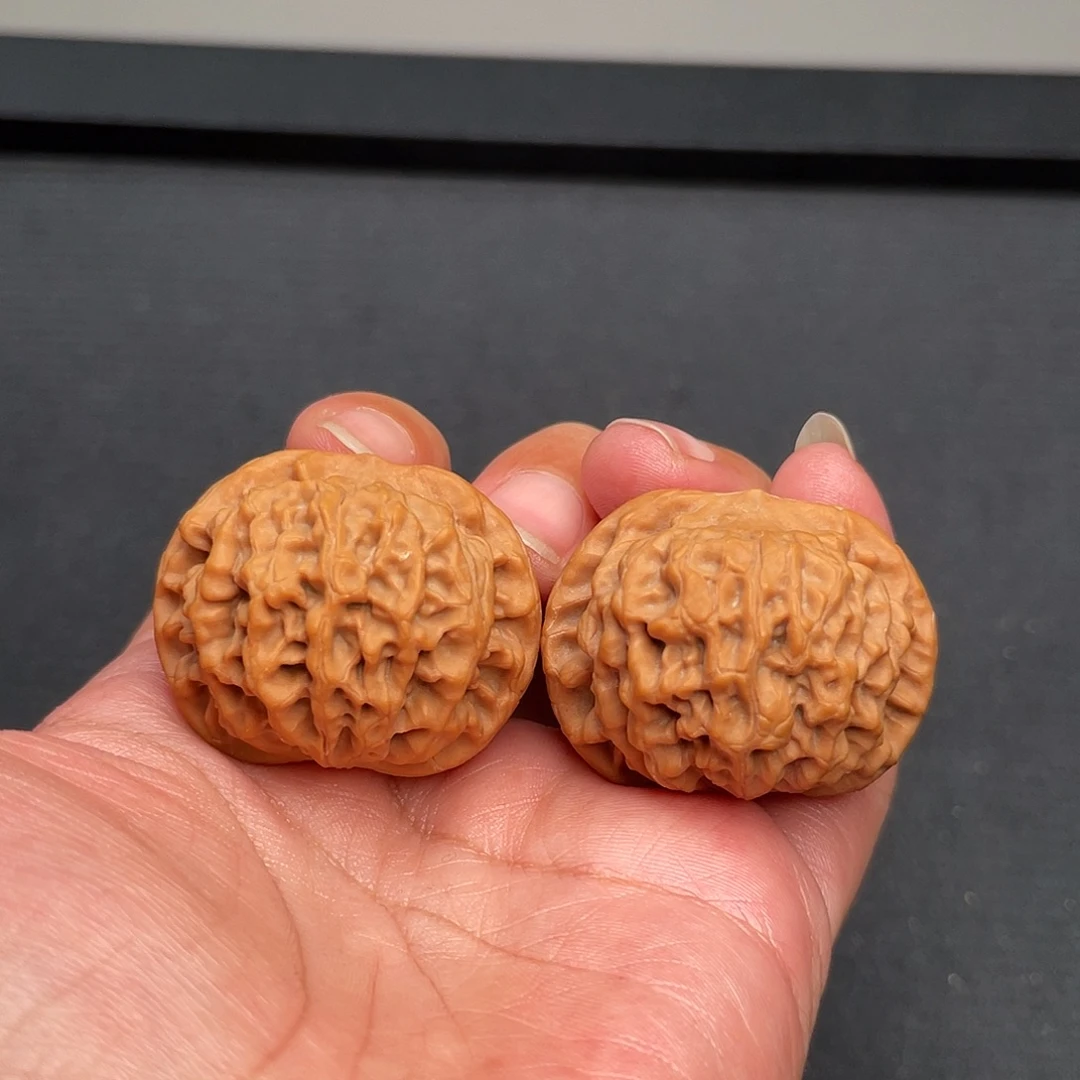 把件猴头核桃37.5×34.5×30全品头茬秦闷A449