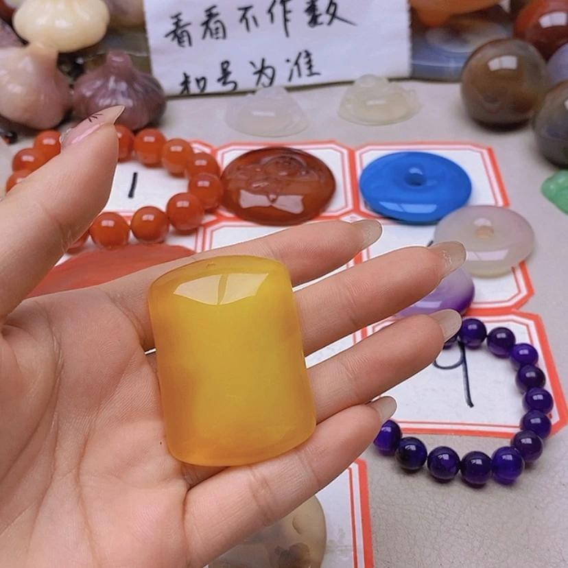 【闪购商品】未镶嵌玛瑙/玉髓珠宝半成品用****5