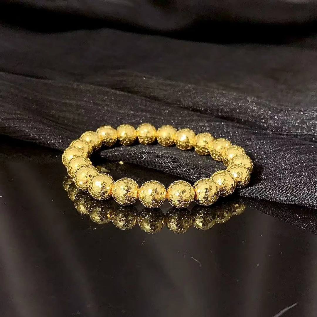 【伟新源】足金999 5G工艺 爆闪碎碎冰手串（点击选择手围）多退少补