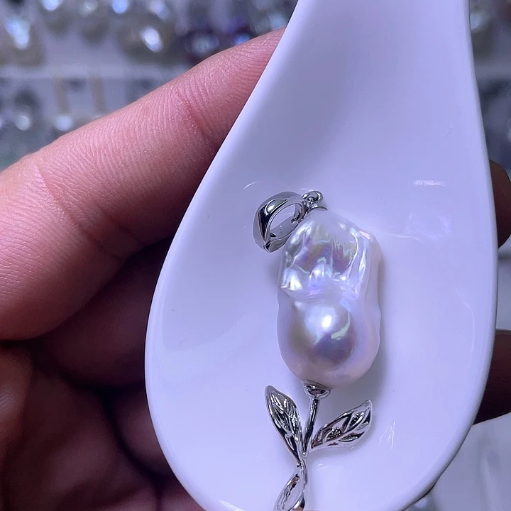 淡水珍珠未镶嵌颈饰12