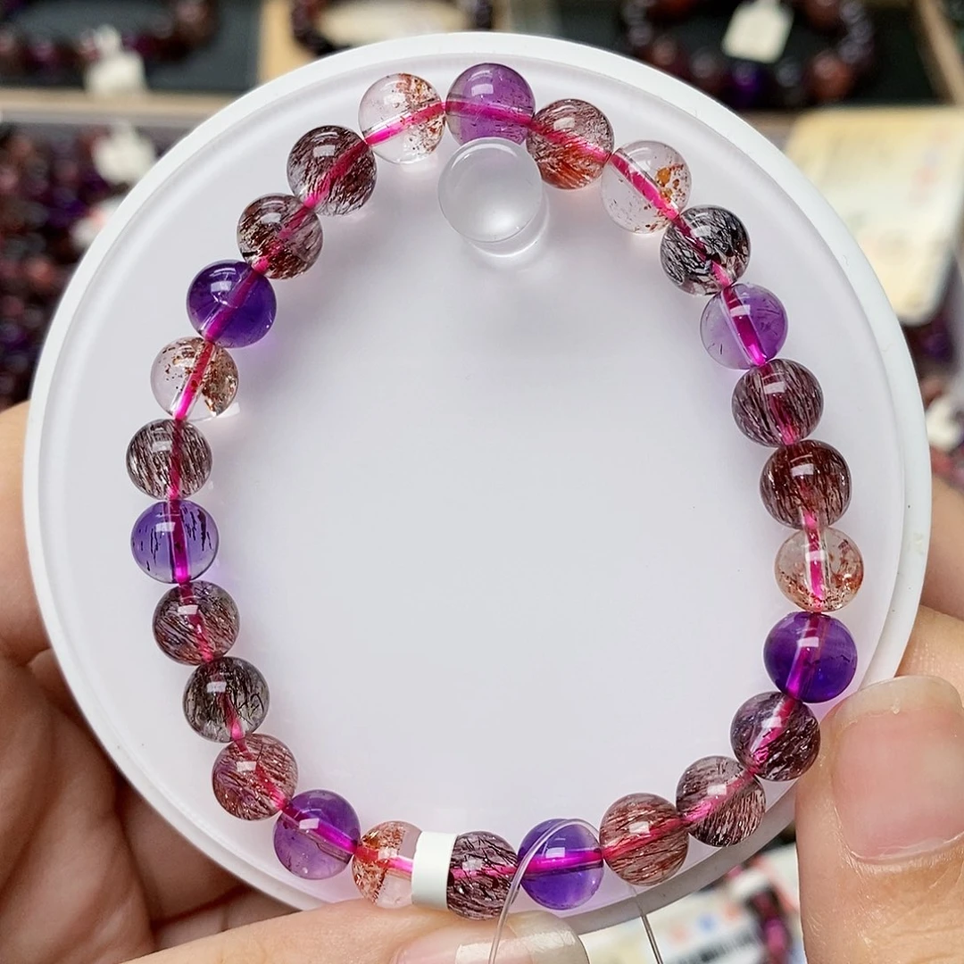 未镶嵌手链水晶Z534卡七➕超七