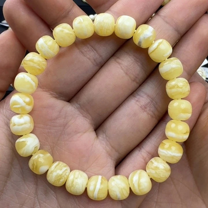 琥珀珠宝奇石未镶嵌虎皮9