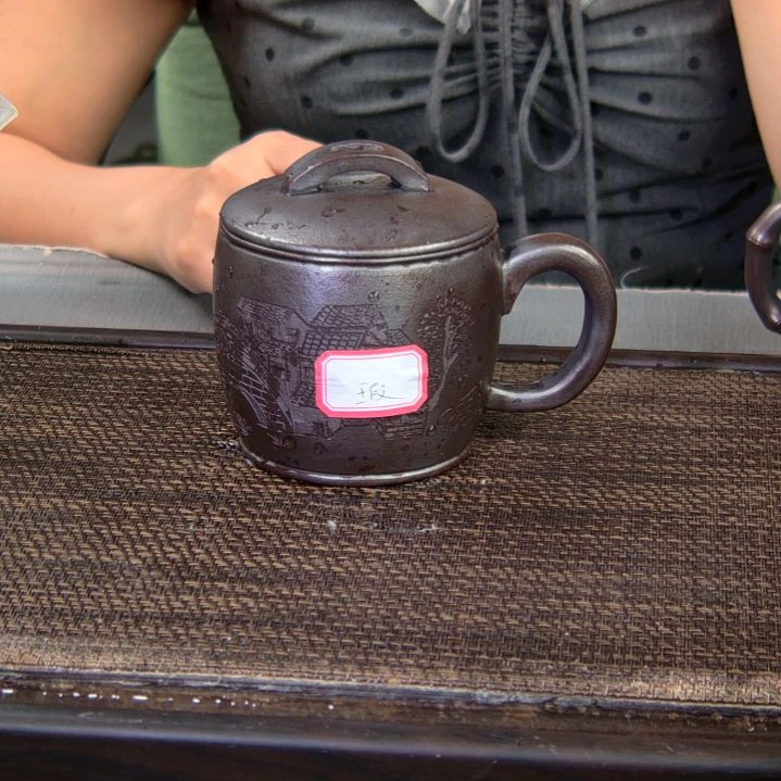 茶杯紫砂高货放漏