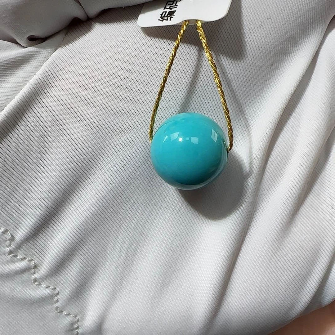 绿松石未镶嵌12mm➕单珠