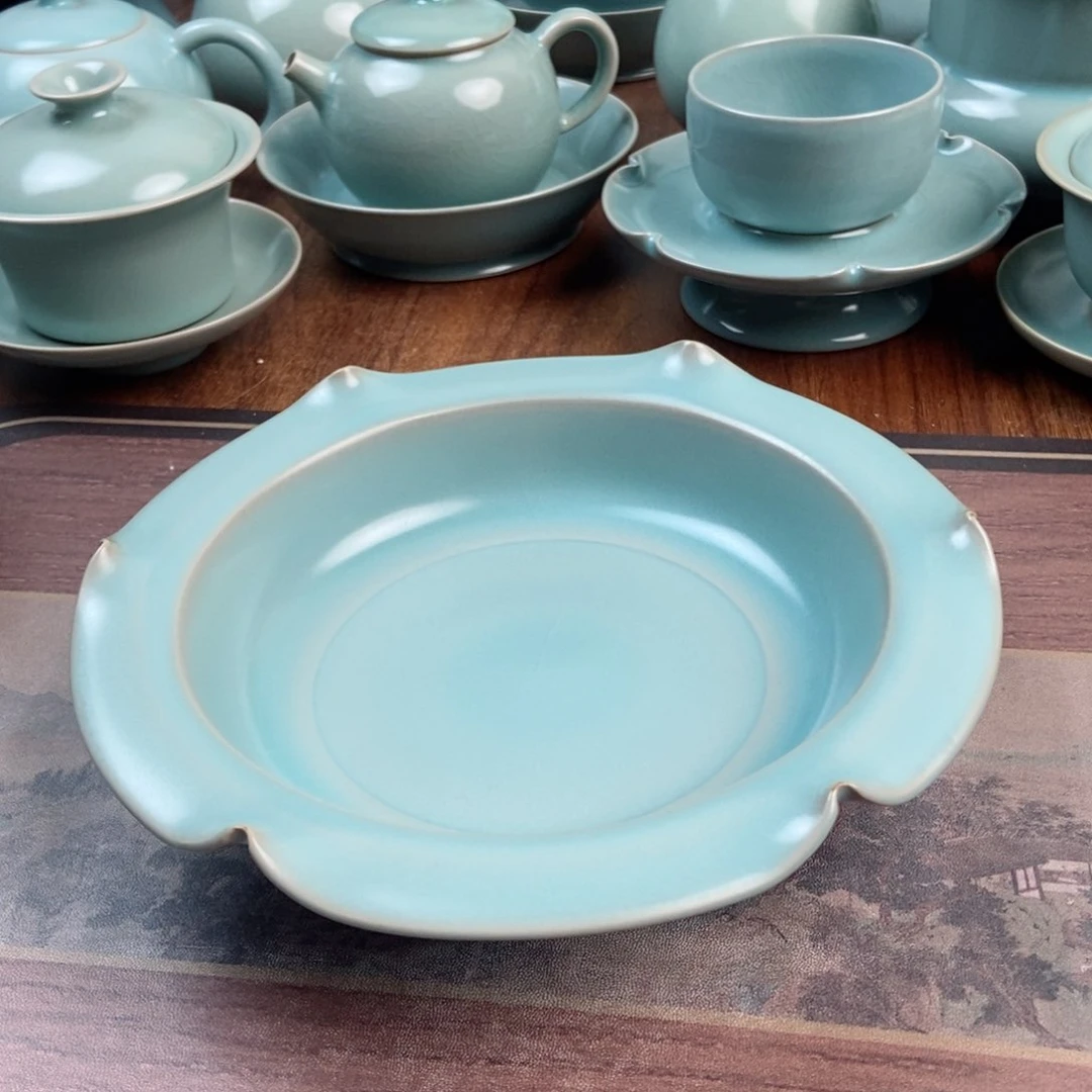 摆件原产地原矿汝瓷～茶器