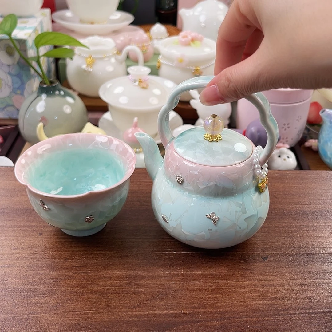 瓷片精美茶具孤品捡漏局