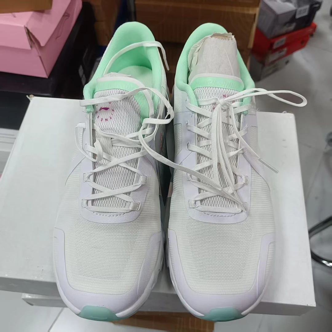 《B品以直播展示为准》鞋面脏（X1183）李宁女运动鞋AFVT004-17