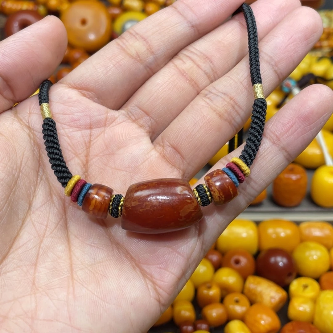 蜜蜡未镶嵌裸石直径16