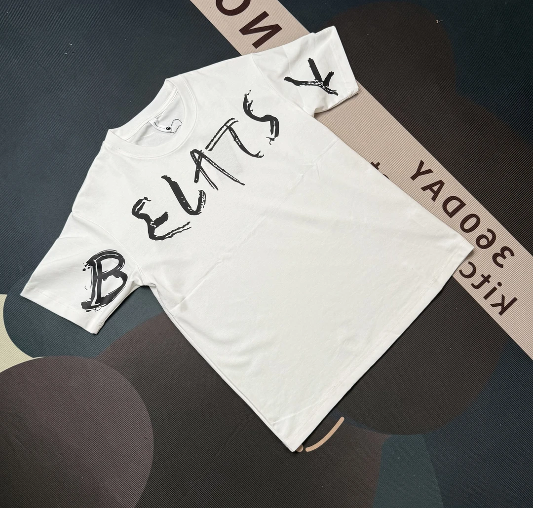 【清河】定制 修身型宽松型时尚经典短袖男款男士T恤圆领夏季7332