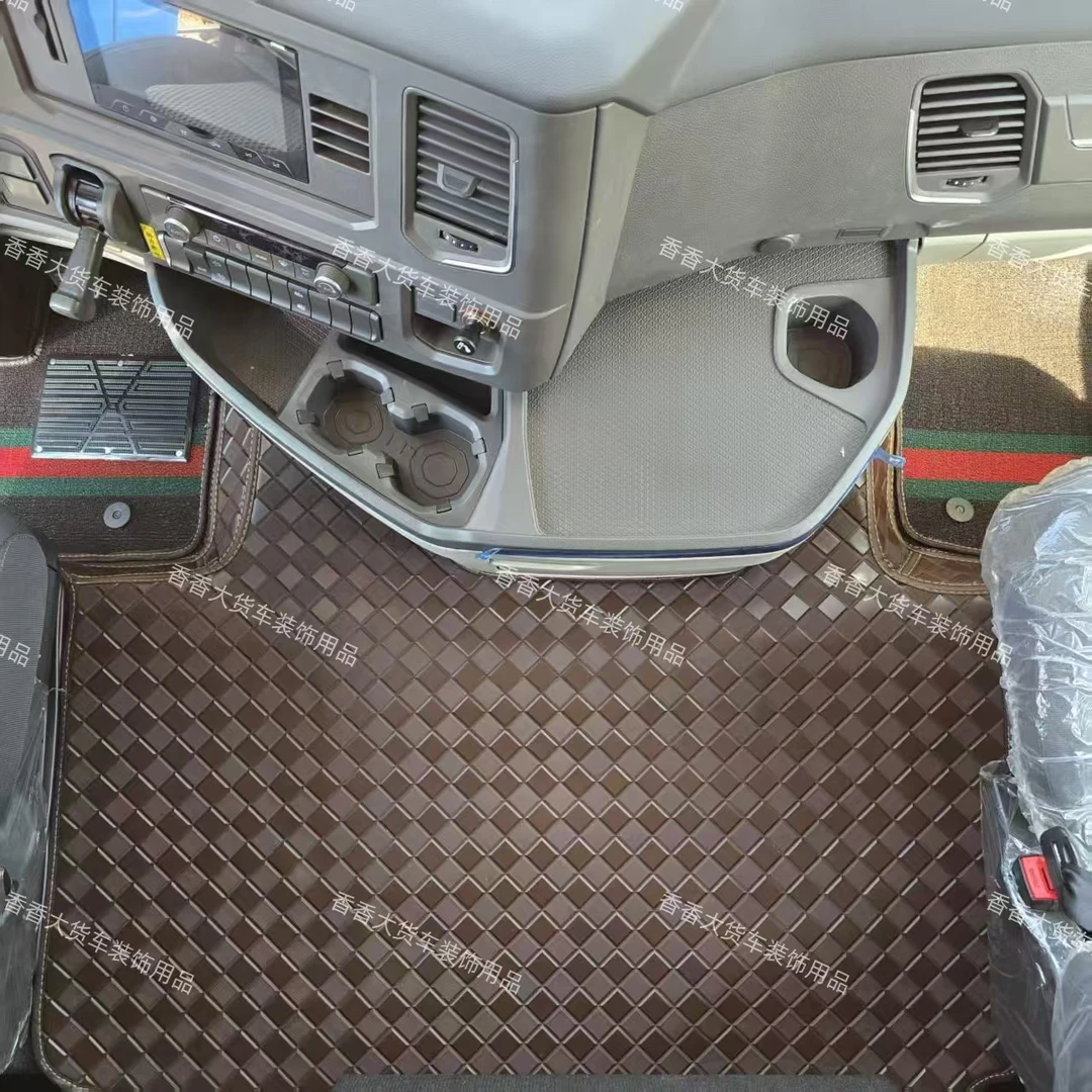 360需要拆座椅安装大货车专车专用全包围脚垫纳帕纯胶结实耐用
