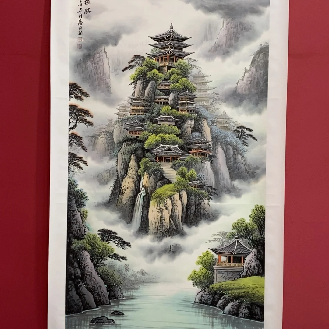 国画流***口李庆友四尺精品佳作