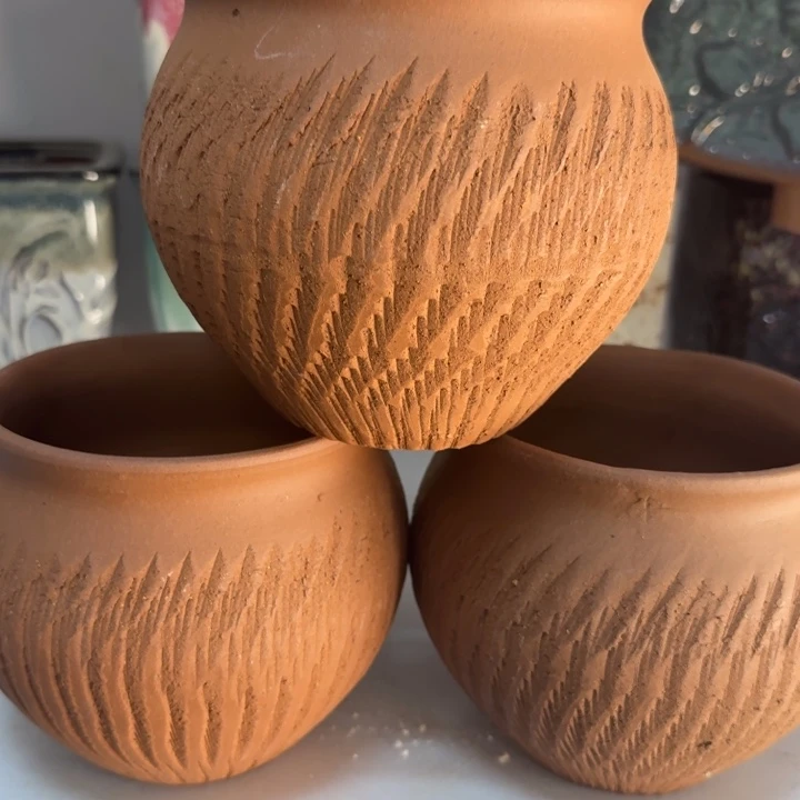 紫砂花盆口13高13，1111111